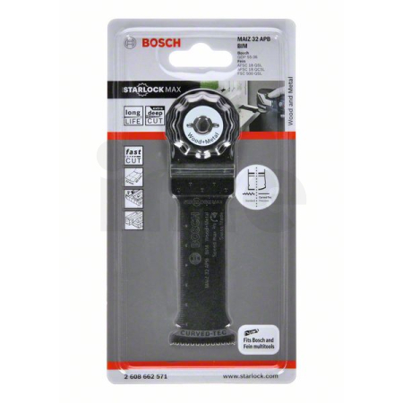 BOSCH Ponorný pilový list BIM MAIZ 32 APB Wood and Metal 2608662571