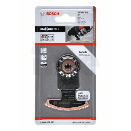 BOSCH Karbidový segmentový pilový kotouč s tvrdokovovými zrny RIFF MATI 68 RT3 2608662577