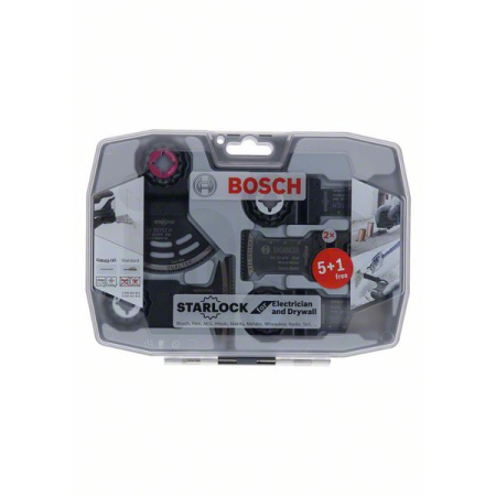 BOSCH Sada Starlock pro elektrikáře a pro práci se sádrokartonem 2608664622