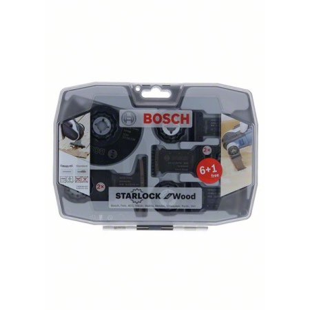 BOSCH Sada Starlock pro práci se dřevem 2608664623