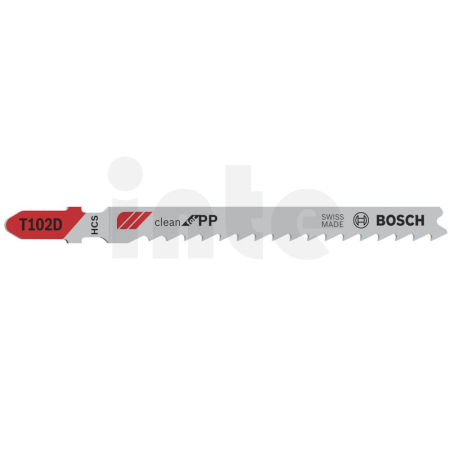 BOSCH Pilový plátek do kmitací pily T 102 D, 3 ks 2608667443