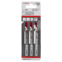 BOSCH Pilový plátek do kmitací pily T 102 D, 3 ks 2608667443