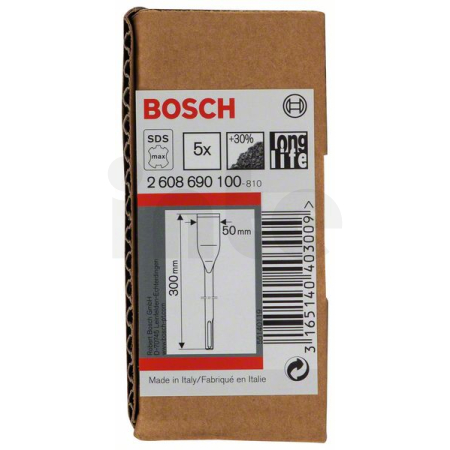 BOSCH Sekáč na dlaždičky SDS max, 5 ks 2608690100