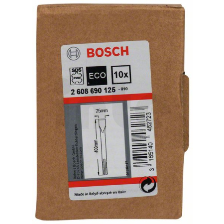 BOSCH Plochý sekáč SDS max, 10 ks 2608690125