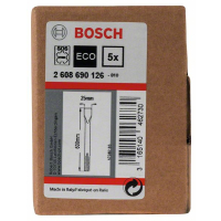 BOSCH Plochý sekáč SDS max, 5 ks 2608690126