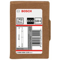 BOSCH 10dílná sada 400mm špičatých sekáčů SDS max 2608690235