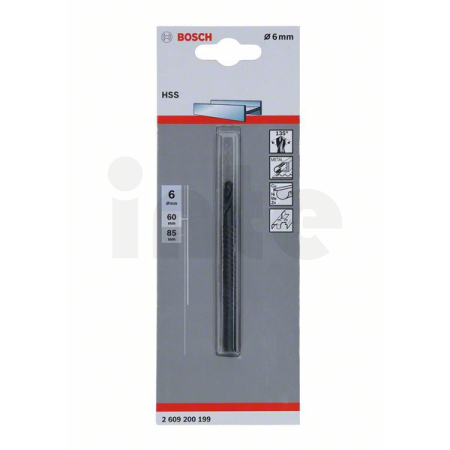 BOSCH Frézovací vrták HSS 2609200199
