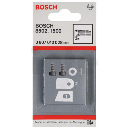 BOSCH Sady nožů vhodných na plech pro univerzální nůžky GSC 1.6, plech, 5 kusů 3607010028