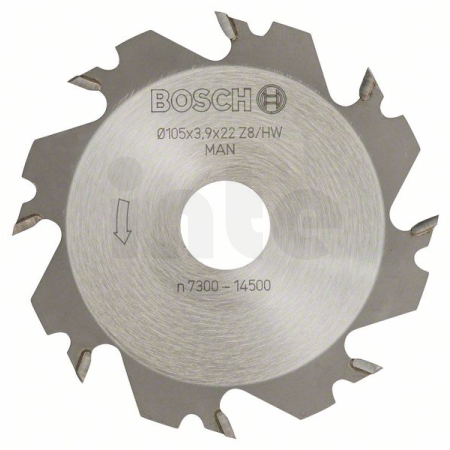 BOSCH Kotoučová fréza, 8, 22 mm, 4 mm 3608641013