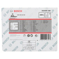 BOSCH Hřebíky s hlavou tvaru D v pásu SN34DK 50R 2608200014