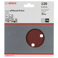 BOSCH Brusný papír C430, balení 5 ks 2608605720