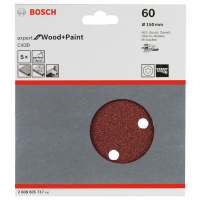 BOSCH Brusný papír C430, balení 5 ks 2608605717
