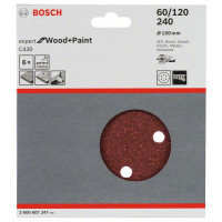 BOSCH Brusný papír C430, balení 6 ks 2608607247