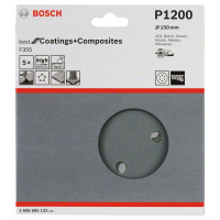 BOSCH Brusný papír F355, balení 5 ks 2608605132