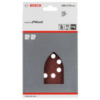 BOSCH 5dílná sada brusných papírů C430 2608605184