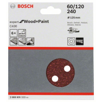 BOSCH Brusný papír C430, balení 6 ks 2608605112