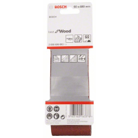 BOSCH 3dílná sada brusných pásů X440 2608606001
