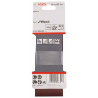 BOSCH 3dílná sada brusných pásů X440 2608606005