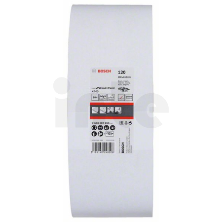 BOSCH 10dílná sada brusných pásů X440 2608607263