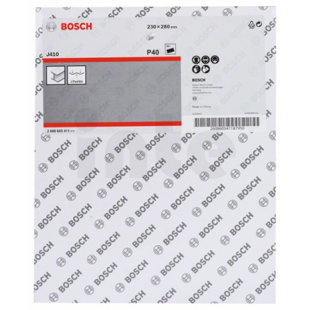 BOSCH Brusný papír J410 2608605411