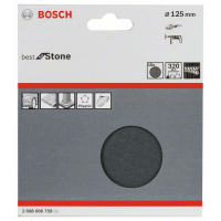 BOSCH Brusný kotouč PRO F355, 125 mm, G320, 10 ks 2608606759