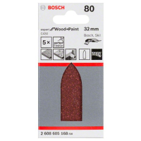 BOSCH Brusný papír C430, balení 5 ks 2608605168