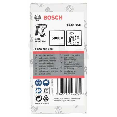 BOSCH Spona TK40 15G 2608200700