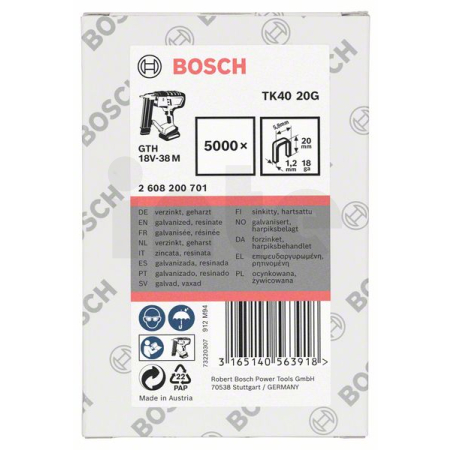 BOSCH Spona TK40 20G 2608200701