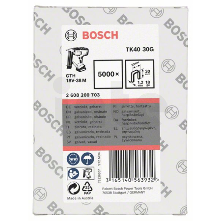 BOSCH Spona TK40 30G 2608200703