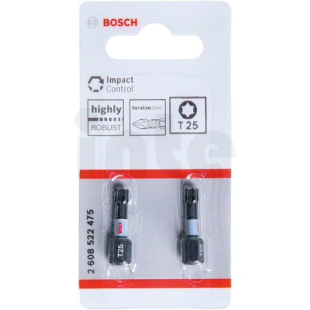 BOSCH Nástavce Impact Control T25, 2 ks 2608522475