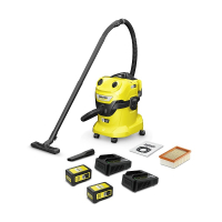 AKU Vysavač na mokré a suché nečistoty KÄRCHER WD 4-18 Dual Battery Set 1.628-601.0