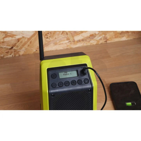 RYOBI RRDAB18-0 18V Akumulátorové Bluetooth DAB rádio 5133005599
