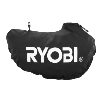 RYOBI 45 l vak na listí do modelů: RY18BVXA, OBV18, RBV36B, RBV2800CSV, RBV300CESV Náhrada za:  RAC364, 5132006093