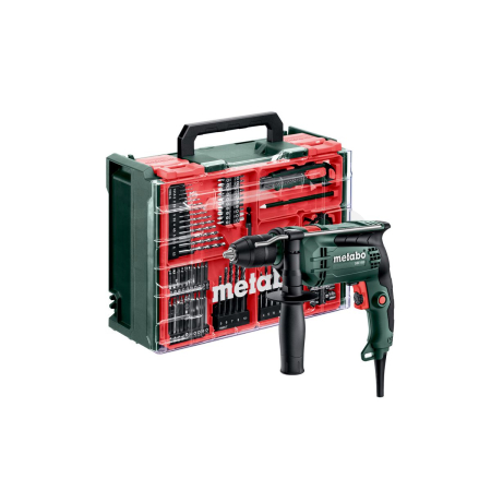 METABO Příklepová vrtačka SBE 650 MD set 6000742710