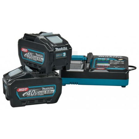 MAKITA Sada akumulátorů Li-Ion XGT 40V 2x5,0Ah + rychlonabíječka DC40RA 1911V6-0