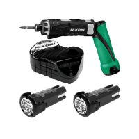 HiKOKI DB3DL2WCZ Aku šroubovák (2x1,5Ah/3,6V) + kufr