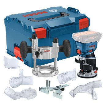 BOSCH Akumulátorová ohraňovací frézka GKF 18V-8 06016C2003