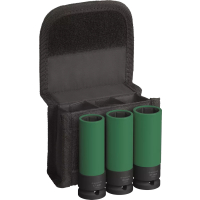 BOSCH Nástrčná sada PRO Impact, kryty PET, ½″, extra prodloužené, 3 ks (2608003033)