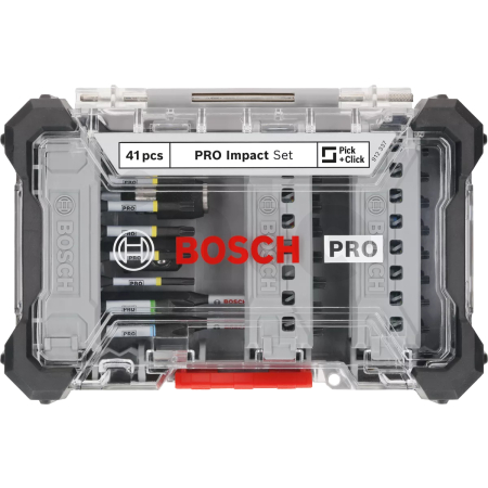 BOSCH Sada nástavců PRO rázového šroubováku, 41 ks (2608521U78)