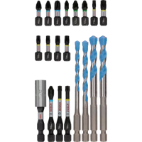 Bosch Professional sada bitů a vrtáků PRO Impact Mixed Set, 20 ks (2608521U83)