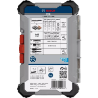 Bosch Professional sada bitů a vrtáků PRO Impact Metal Set, 40 ks (2608521U86)