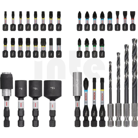 Bosch Professional sada bitů a vrtáků PRO Impact Metal Set, 40 ks (2608521U86)