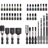 Bosch Professional sada bitů a vrtáků PRO Impact Metal Set, 40 ks (2608521U86)