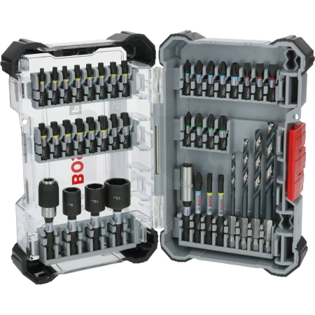 Bosch Professional sada bitů a vrtáků PRO Impact Metal Set, 40 ks (2608521U86)