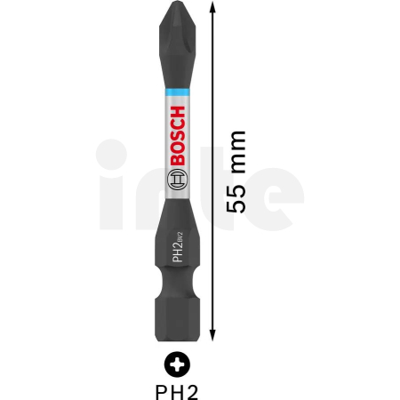 Bosch sada šroubovacích bitů PRO Phillips Impact Bit, PH2, 55 mm, 15 ks (2608522523)