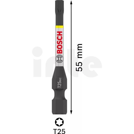 Bosch Professional sada šroubovacích bitů PRO Torx Impact Bit, T25, 55 mm, 15 ks (2608522534)