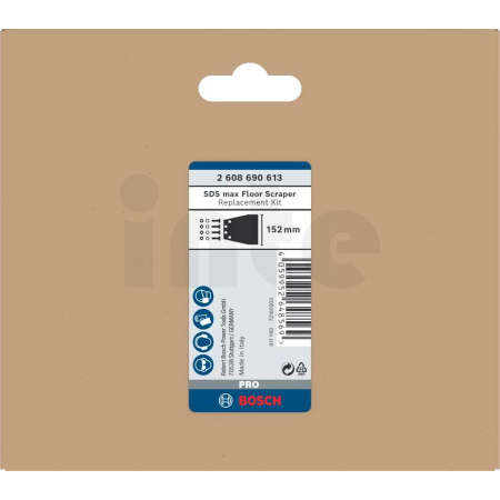 Bosch PRO SDS max Náhradní sada sekáč na podlahu, 152 mm (2608690613)