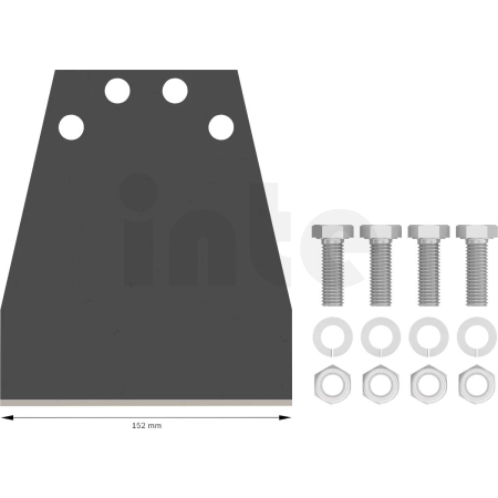 Bosch PRO SDS max Náhradní sada sekáč na podlahu, 152 mm (2608690613)
