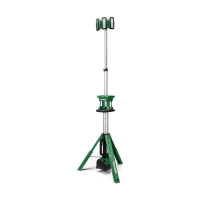 HiKOKI UB18DGW4Z Aku stojanová svítilna, tripod, 18V, 4 000 lm