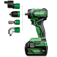 HiKOKI DS18DDQWSZ Aku šroubovák, 18V, 5,0 Ah, s příslušenstvím